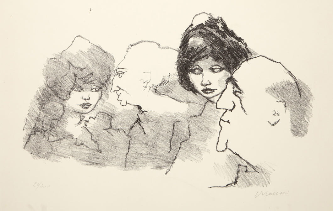 Two Men and Two Women