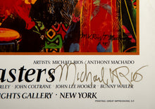 Seven Masters Exhibition Poster