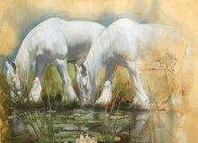 Two White Horses