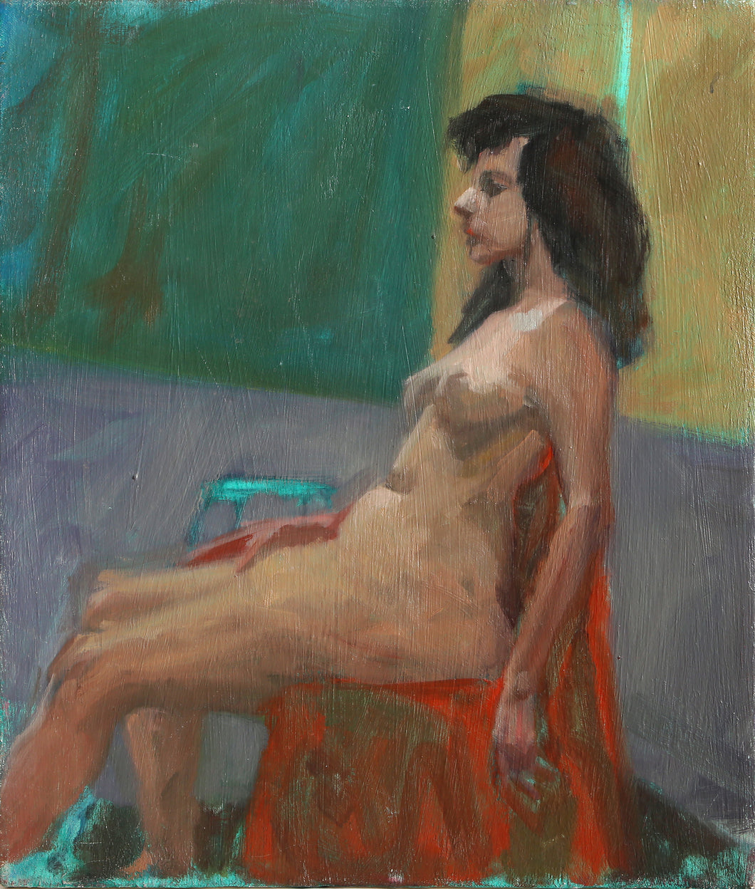 Profile of Nude Woman