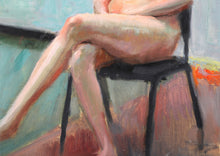 Seated Nude Figure Study