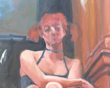 Woman on Stoop