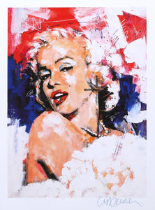 Red and Blue Marilyn