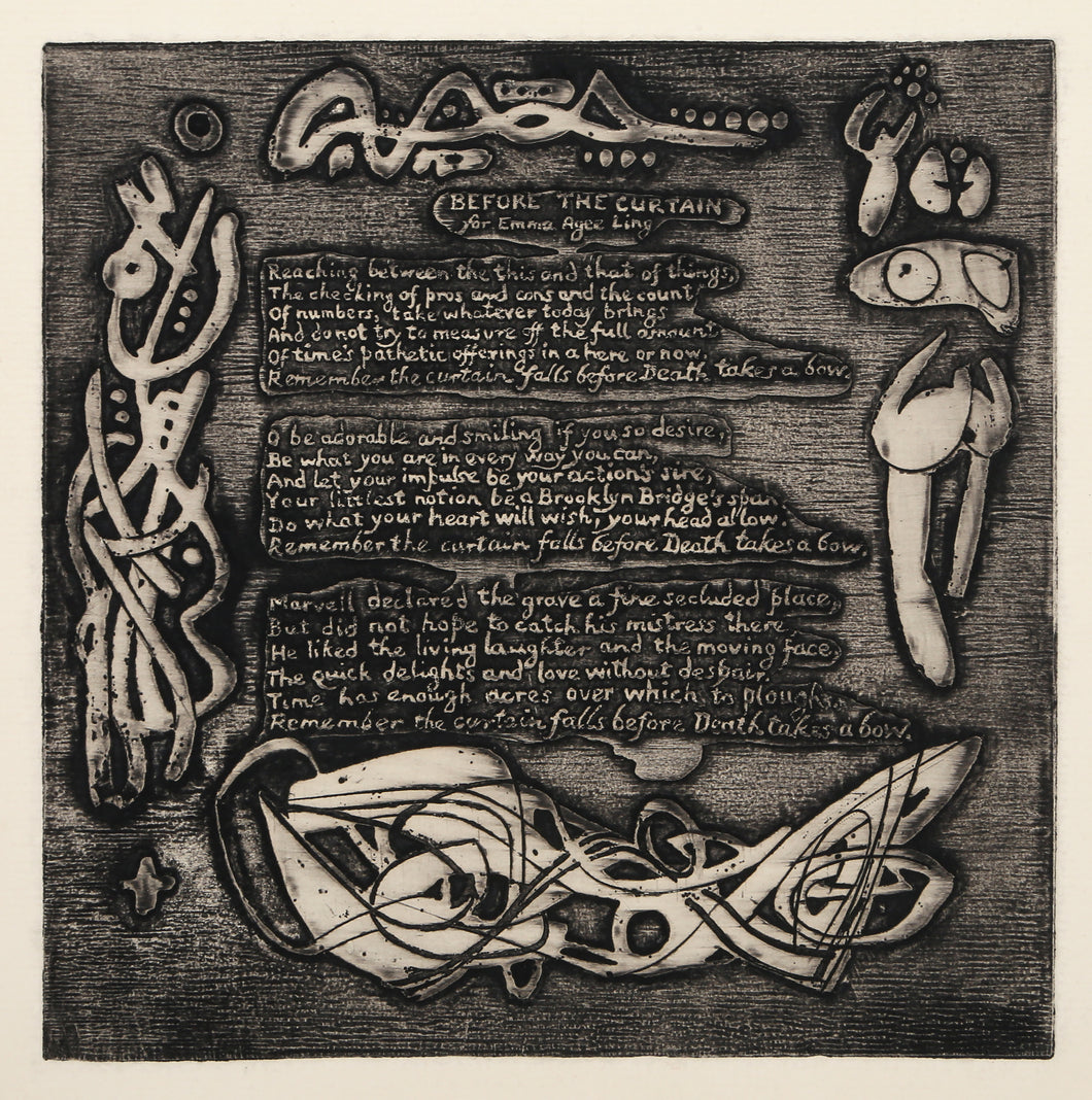 Before the Curtain for Emma Agee Ling