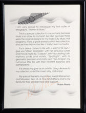 Rhythm & Blues Portfolio Introduction Page