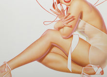 Redhead on Telephone