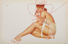 Redhead on Telephone