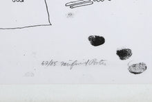 Child Writing (Lizzie Drawing)