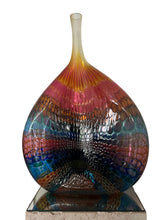 Multi Color Glass Vase
