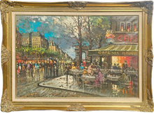 Paris Cafe in Spring
