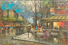 Paris Cafe in Spring