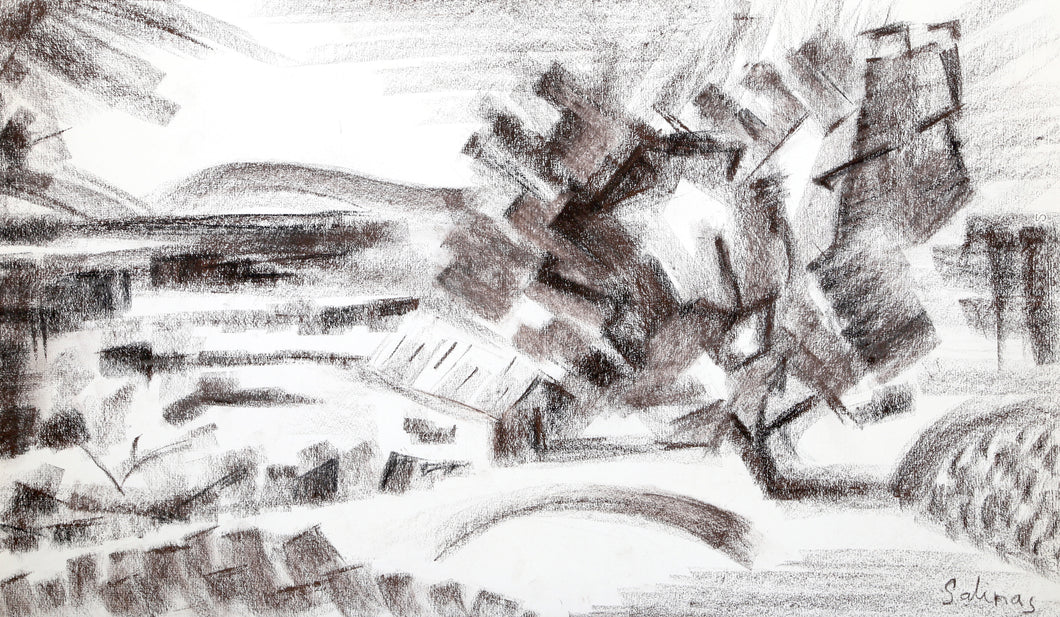 Paysage avec Brousse