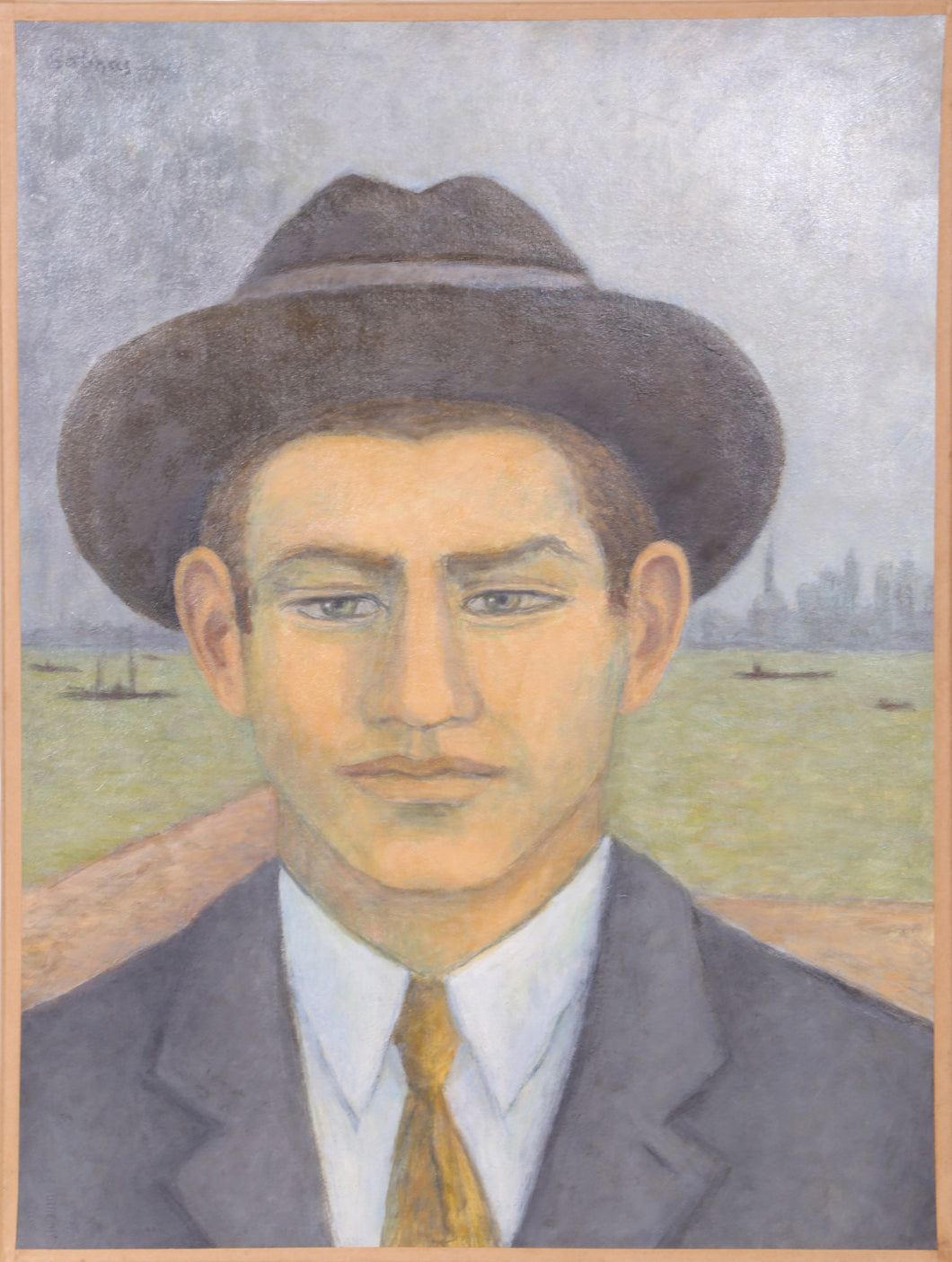 Italian Young Man (981) from the Ellis Island Series