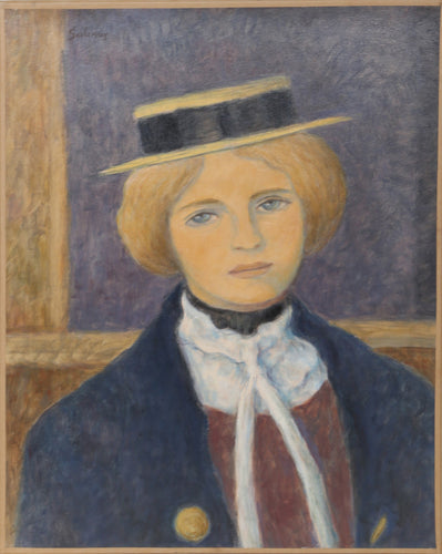 Young British Woman (1005) from the Ellis Island Series