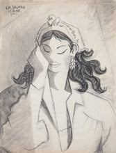 Portrait of Woman in Blouse 324