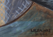 Portrait of Woman with Hoop Earrings