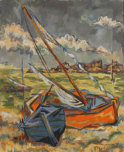 Sailboats on Shore