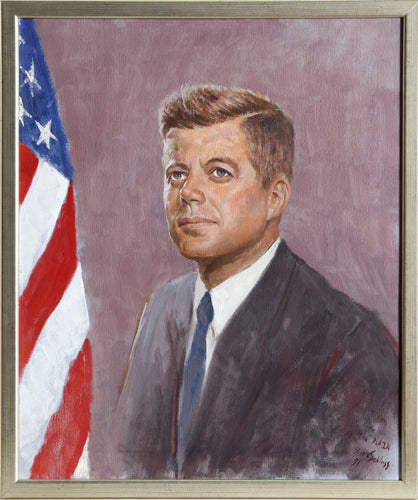 At the Plaza - John F. Kennedy