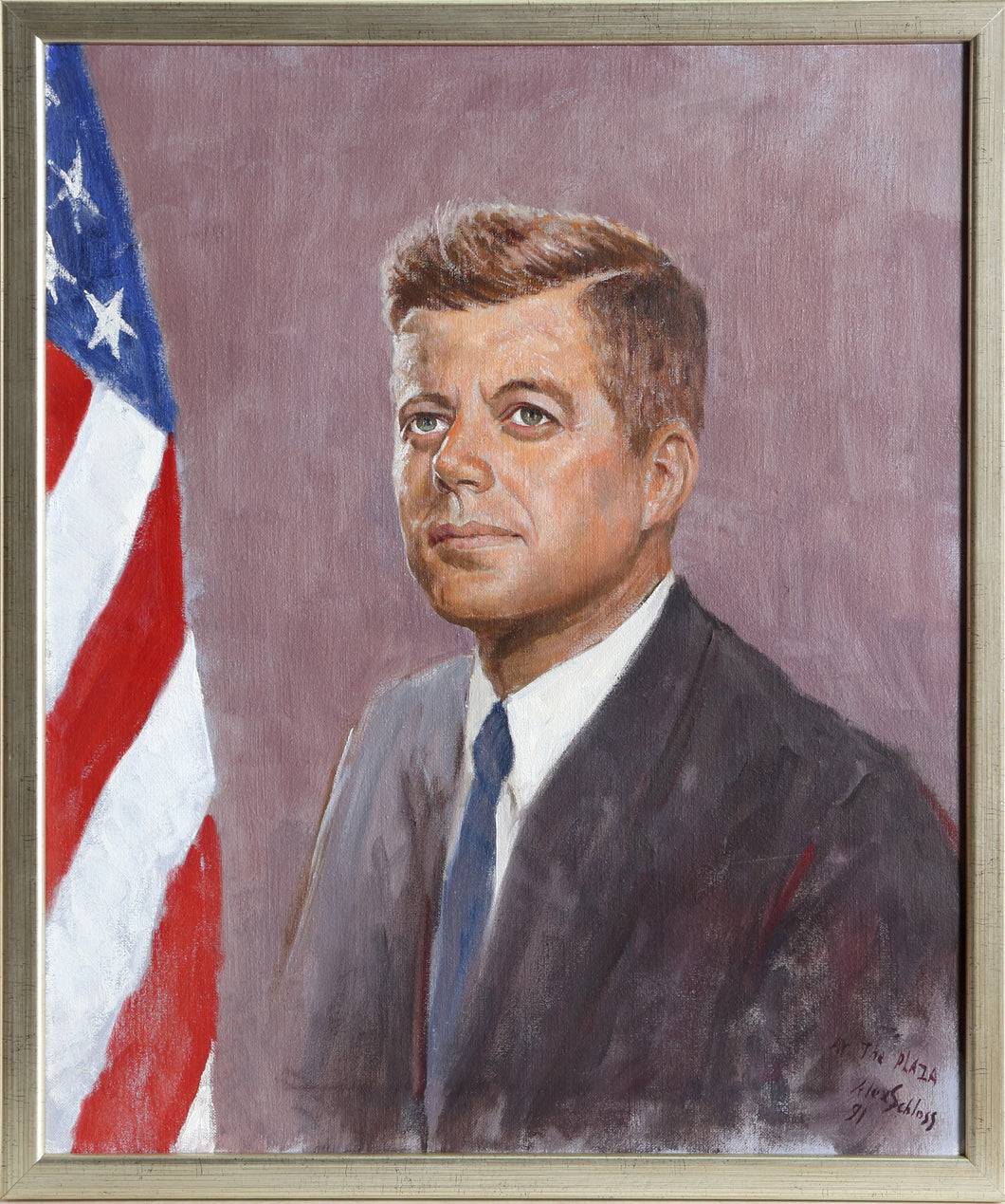 At the Plaza - John F. Kennedy