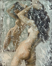 Nude Posing in Mirror