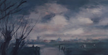Roses with Dutch Landscape