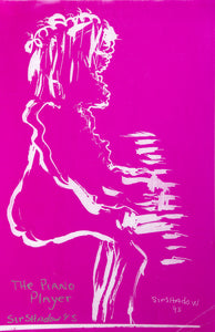The Piano Player (Pink)