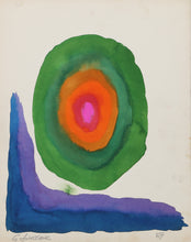 Green and Purple Composition