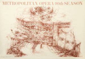 Metropolitan Opera Poster