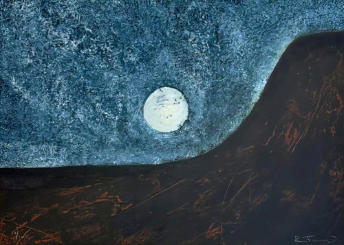 Paisaje con Luna