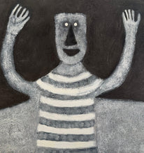 Personaje en Fondo Negro