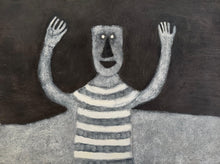 Personaje en Fondo Negro