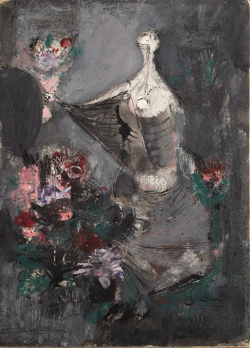 Figure with Bouquet