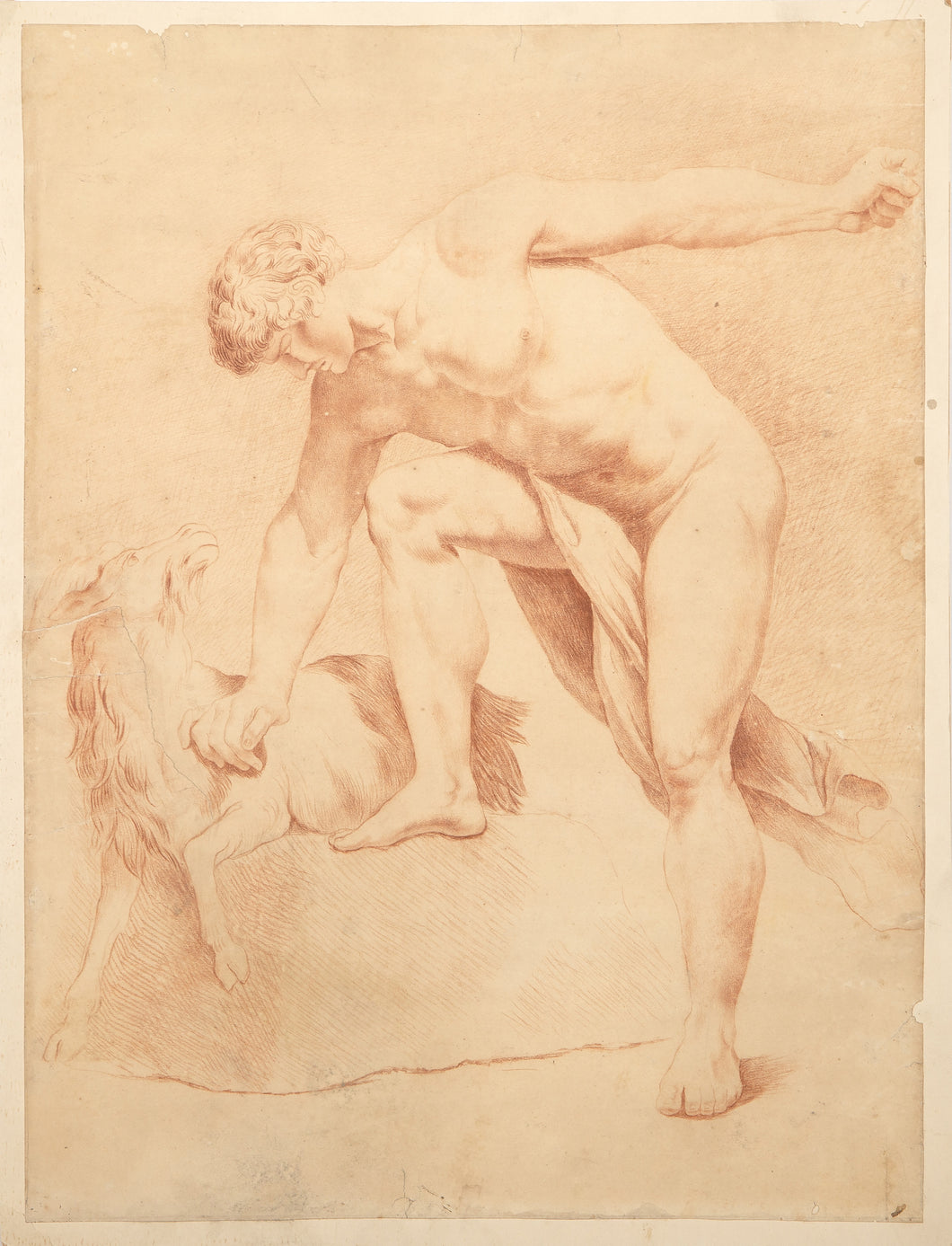 Male Nude with Goat