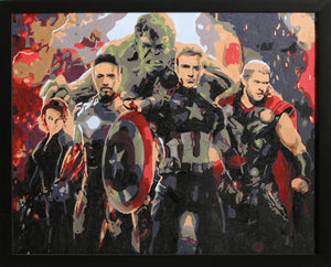 Marvel Paint by Numbers