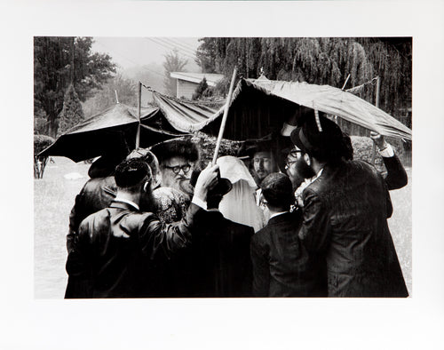 Rainy Hasidic Wedding