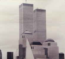 Sailboat and Twin Towers