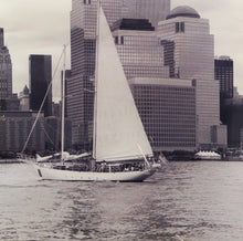 Sailboat and Twin Towers