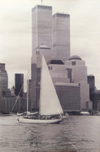 Sailboat and Twin Towers