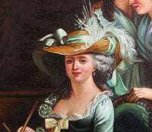 Self-Portrait with Two Pupils