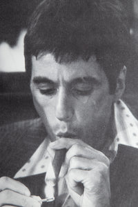 Tony Smoking a Cigar