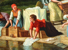 Washing Clothes in River