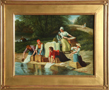 Washing Clothes in River