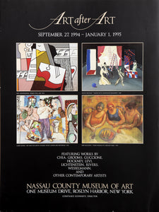 Art After Art Exhibition Poster