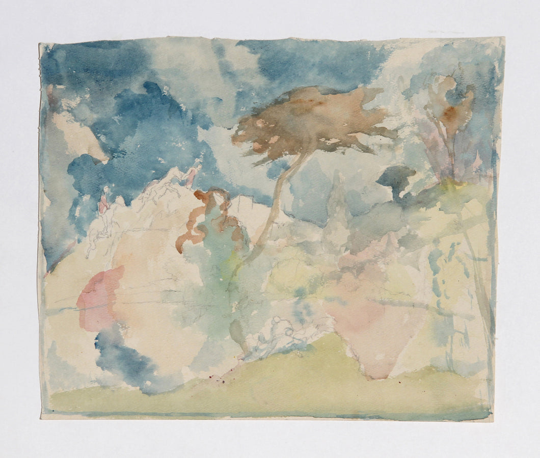 Landscape with Mountains (color)