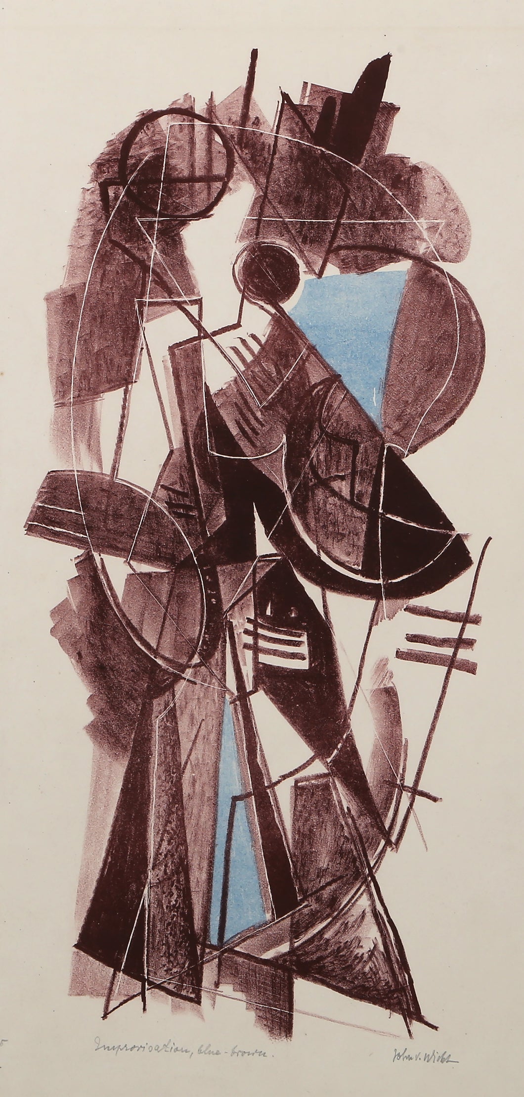 Improvisation, Blue-Brown