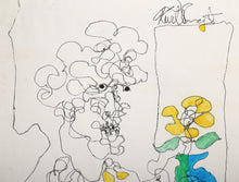 Self-Portrait with Flower and Heart