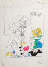 Self-Portrait with Flower and Heart