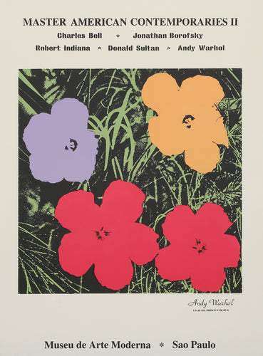 Poppy Flowers for the Museu de Arte de Moderna, Sao Paulo