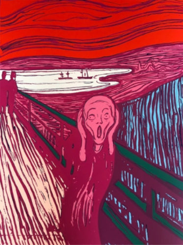The Scream - Pink
