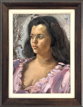 Portrait of Woman With Pink Shirt